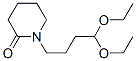 CAS 登录号：62967-70-8， 1-(4,4-二乙氧基丁基)哌啶-2-酮