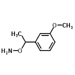 CAS 登录号：630108-42-8， 1-[1-(氨基氧基)乙基]-3-甲氧基苯