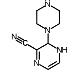 CAS 登录号：630120-87-5， 3-(1-哌嗪基)-3,4-二氢-2-吡嗪甲腈