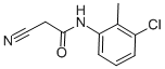 CAS 登录号：63034-96-8， N-(3-氯-2-甲基-苯基)-2-氰基-乙酰胺