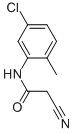 CAS 登录号：63034-97-9， N-(5-氯-2-甲基苯基)-2-氰基乙酰胺