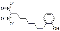 CAS 登录号：63149-81-5， 2-(2,8-二硝基辛基)苯酚