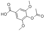 CAS 登录号：6318-20-3， 4-乙酰氧基-3,5-二甲氧基苯甲酸