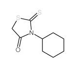 CAS 登录号：6322-59-4， 3-环己基-2-巯基-噻唑烷-4-酮
