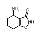 CAS 登录号：632367-69-2， (4R)-4-氨基-4,5,6,7-四氢-1,2-苯并恶唑-3-醇