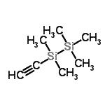 CAS 登录号：63247-94-9， 1-乙炔基-1,1,2,2,2-五甲基二硅烷