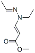 CAS 登录号:63263-01-4, 3-(乙基亚乙基肼基)-2-丙烯酸甲酯