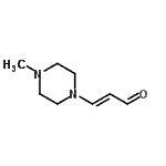 CAS 登录号：63271-30-7， (2E)-3-(4-甲基-1-哌嗪基)丙烯醛