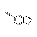 CAS 登录号：633328-50-4， 1H-吡唑并[3,4-c]吡啶-5-甲腈