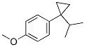 CAS 登录号：63340-03-4， 1-甲氧基-4-[1-(1-甲基乙基)环丙基]-苯