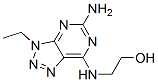 CAS 登录号：6338-82-5， 2-[(5-氨基-3-乙基-3H-1,2,3-三唑并[4,5-d]嘧啶-7-基)氨基]-乙醇