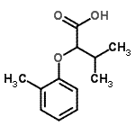 CAS 登录号：63403-13-4， 3-甲基-2-(2-甲基苯氧基)丁酸
