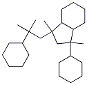 CAS 登录号:63449-48-9, 1-环己基-3-(2-环己基-2-甲基丙基)八氢-1,3-二甲基-1H-茚