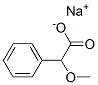 CAS 登录号：63450-88-4， alpha-甲氧基苯基乙酸钠盐