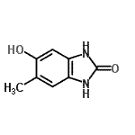 CAS 登录号：634602-93-0， 5-羟基-6-甲基-1,3-二氢-2H-苯并咪唑-2-酮