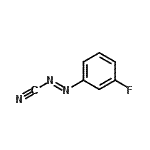 CAS 登录号：63471-65-8， (E)-(3-氟苯基)二氮烯甲腈