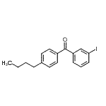 CAS 登录号：64358-32-3， (4-丁基苯基)(3-碘苯基)甲酮