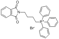 CAS 登录号:65273-47-4, 4-苯二甲酰亚氨基丁基三苯基鏻溴化物