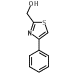 CAS 登录号：65384-99-8， (4-苯基-1,3-噻唑-2-基)甲醇