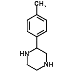 CAS 登录号：65709-31-1， 2-(4-甲基苯基)哌嗪
