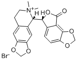 CAS 登录号：66016-70-4， (-)-荷苞牡丹碱甲溴化物