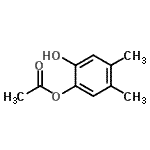 CAS 登录号：663605-21-8， 2-羟基-4,5-二甲基苯基乙酸酯
