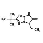 CAS 登录号：663616-18-0， 3-乙基-6-(2-甲基-2-丙基)-1H-咪唑并[1,2-b]吡唑-2(3H)-酮