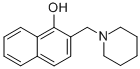 CAS 登录号：6638-91-1， 2-(哌啶甲基)-1-萘酚