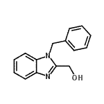 CAS 登录号：6646-70-4， (1-苄基-1H-苯并咪唑-2-基)甲醇