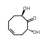 CAS 登录号：664987-25-1， (2R,4Z,8R)-2,8-二羟基-4-环辛烯-1-酮