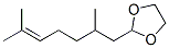 CAS 登录号：66512-92-3， 2-(2,6-二甲基庚-5-烯基)-1,3-二氧戊环