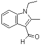 CAS 登录号：66727-64-8， 1-乙基-2-甲基-1H-吲哚-3-甲醛