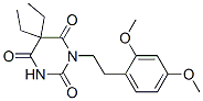CAS 登录号:66940-78-1, 5,5-二乙基-1-(2,4-二甲氧基苯乙基)巴比妥酸