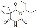 CAS 登录号:66940-85-0, 5,5-二乙基-1-(1-乙基丙基)-2,4,6(1H,3H,5H)-嘧啶三酮