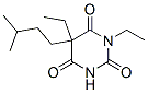 CAS 登录号:66940-86-1, 1,5-二乙基-5-异戊基-2,4,6(1H,3H,5H)-嘧啶三酮