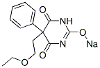 CAS 登录号：66941-25-1， 5-(2-乙氧基乙基)-5-苯基-2-钠氧基-4,6(1H,5H)-嘧啶二酮
