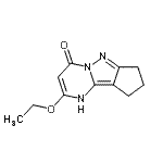 CAS 登录号：669771-41-9， 2-乙氧基-1,7,8,9-四氢-4H-环戊二烯并[3,4]吡唑并[1,5-a]嘧啶-4-酮
