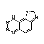 CAS 登录号：670275-33-9， 1H-咪唑并[4,5-f][1,2,3,4]苯并四嗪