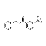 CAS 登录号：67082-01-3， 3-苯基-1-[3-(三氟甲基)苯基]-1-丙酮