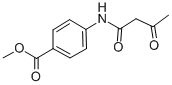 CAS 登录号：67093-75-8， 4-(乙酰乙酰氨基)苯甲酸甲酯