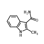 CAS 登录号：67242-60-8， 2-甲基-1H-吲哚-3-甲酰胺
