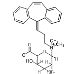 CAS 登录号：67324-97-4， 6-{[3-(5H-二苯并[a,d][7]轮烯-5-亚基)丙基](二甲基)铵基}-3,4,5-三羟基四氢-2H-吡喃-2-羧酸酯