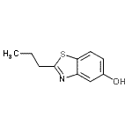 CAS 登录号：681034-33-3， 2-丙基-1,3-苯并噻唑-5-醇