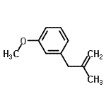 CAS 登录号：68383-29-9， 1-甲氧基-3-(2-甲基-2-丙烯-1-基)苯