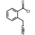 CAS 登录号：690229-60-8， 2-(氰基甲基)苯甲酰氯