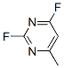 CAS#: 696-80-0, 2,4-Difluoro-6-Methyl-Pyrimidine 