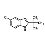 CAS 登录号：69622-40-8， 5-氯-2-(2-甲基-2-丙基)-1H-吲哚