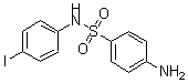 CAS 登录号：6965-75-9， 4-氨基-N-(4-碘苯基)-苯磺酰胺