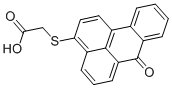 CAS 登录号：69658-13-5， ((7-氧代-7H-苯并(de)蒽-3-基)硫代)-乙酸