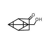 CAS 登录号：697747-95-8， 4-(羟基甲基)五环[4.4.0.0<sup>2,4</sup>.0<sup>3,8</sup>.0<sup>5,7</sup>]癸烷-9-酮